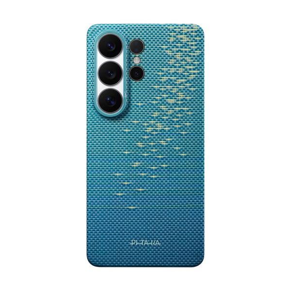 Чехол Pitaka Edge Case для Samsung S26 Ultra, Лазурный | Lucid Blue