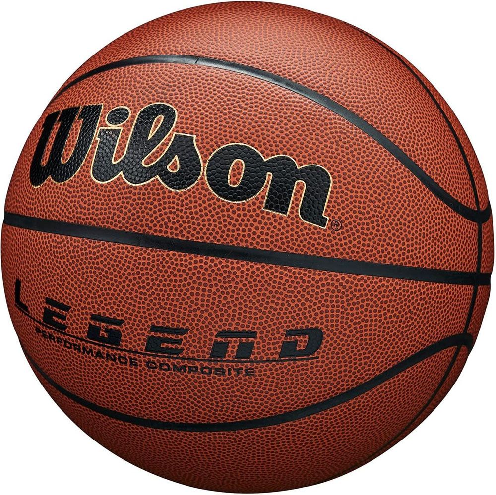 Мяч баск. WILSON Legend Comp, WTB0916XB, р.6, синт.кожа (композит), бутил. камера, коричневый