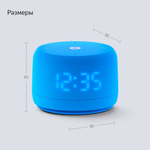 Умная колонка Яндекс Станция Лайт 2 с Алисой на YaGPT, голубая