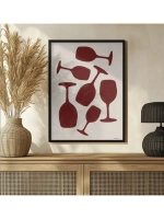 Постер интерьерный 30х40 см без рамки