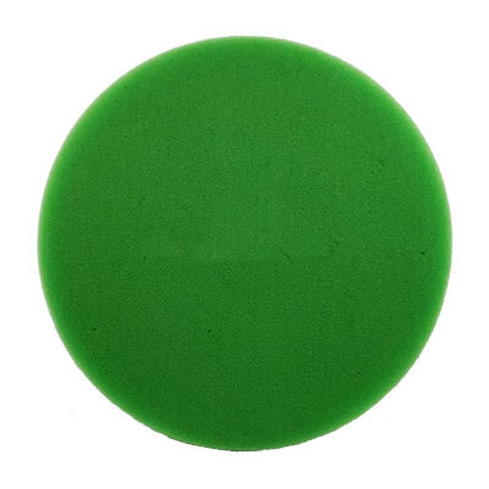 3D Поролоновый полировальный круг режущий зеленый 140 мм