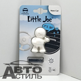 Ароматизатор на обдув Little Joe OK - New Car (Новая машина) - white  ET0202