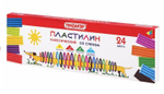 Пластилин классический 24 цвета 360г,со стеком "Веселая такса" (ПИФАГОР)