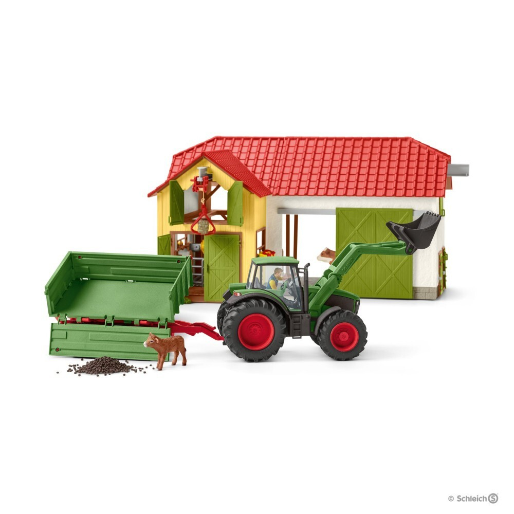 Schleich - Трактор с прицепом 42379 / артикул   42379  / GTIN 4059433573731