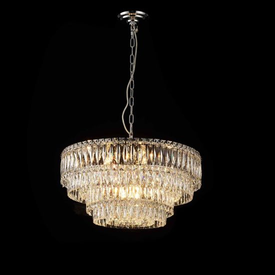 T10-ф600*H290(530) CHROME (1) Люстра NW