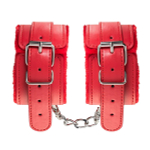 Красные оковы из искусственной кожи ToyFa Anonymo 310155