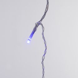 ULD-C3020-264-TTK BLUE IP44 Занавес светодиодный с эффектом мерцания. 3х2м. 264 светодиода. Синий свет. Провод прозрачный. TM Uniel