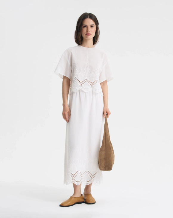 Юбка на резинке из шитья