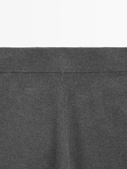 Massimo Dutti Вязаные кюлоты, серый