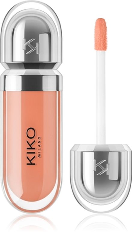 KIKO Milano 3D Hydra - Увлажняющий блеск для губ оттенок 08 Natural Rosewood, 6 ml