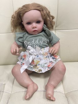 Уценка. Кукла Реборн мягконабивная 60см в пакете (FA-591)