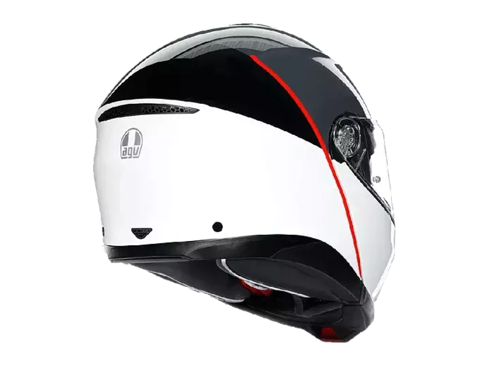 AGV TOURMODULAR BALANCE WHITE/GREY/RED