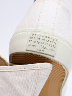 Кеды Maison Margiela Tabi Canvas High Top White
