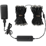 Умная гирлянда «Нити» Twinkly Strings, Gold + Silver (20 м, 250 светодиодов) Generation II