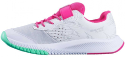 детские Кроссовки теннисные Babolat Pulsion All Court Kid - white/red rose
