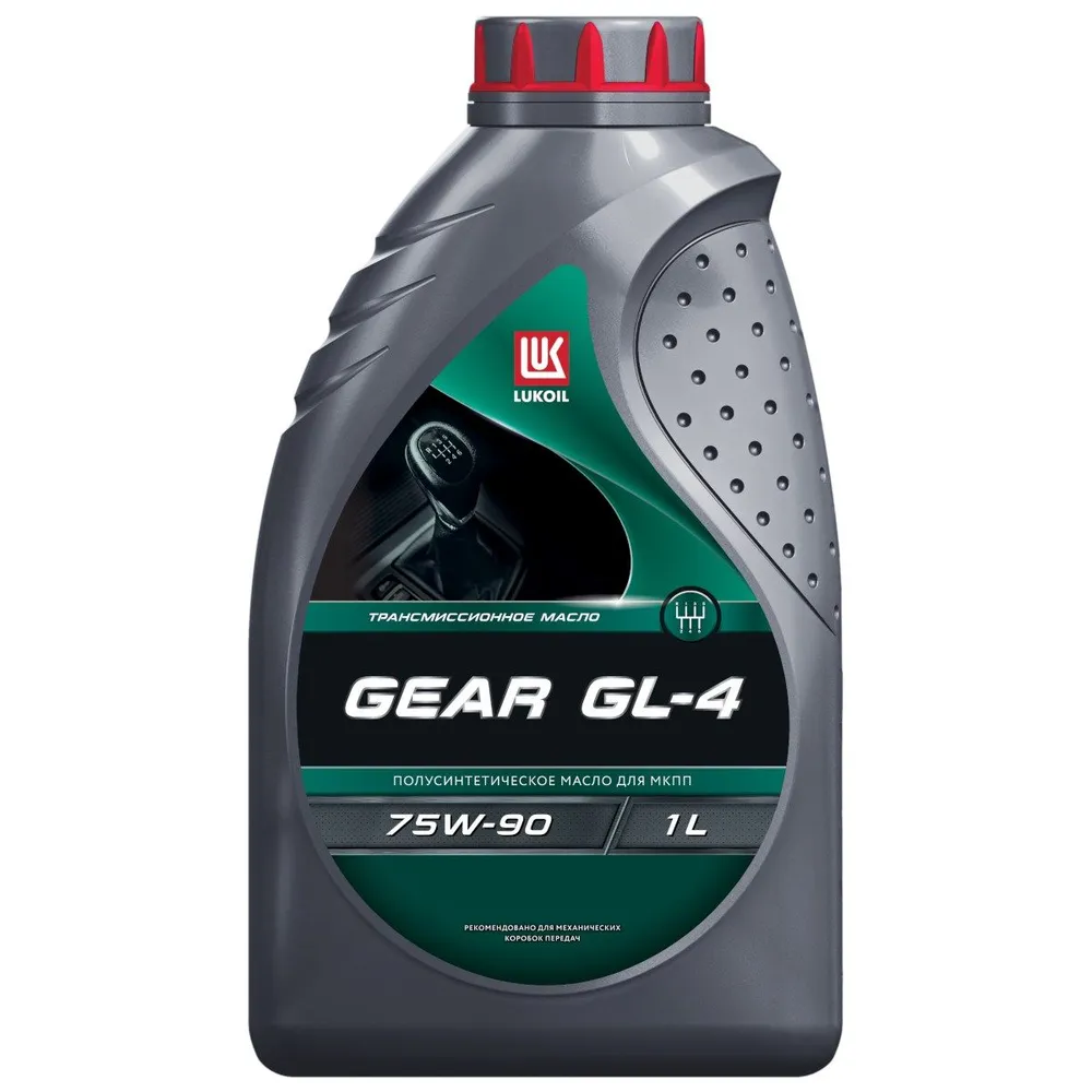 Трансмиссионное масло Лукойл Gear GL-4 75W-90, полусинтетическое, 1 л
