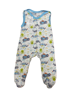 Ползунки длинные на кнопках из кулирки (100% хлопок) на рост 68 см