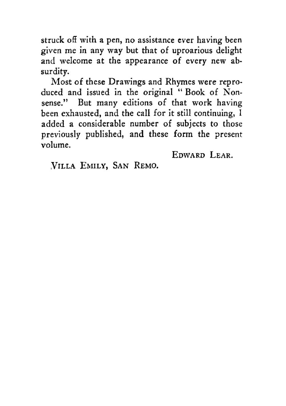 The book of nonsense. to which is added more nonsense: with all the original pictures and verses | Edward Lear