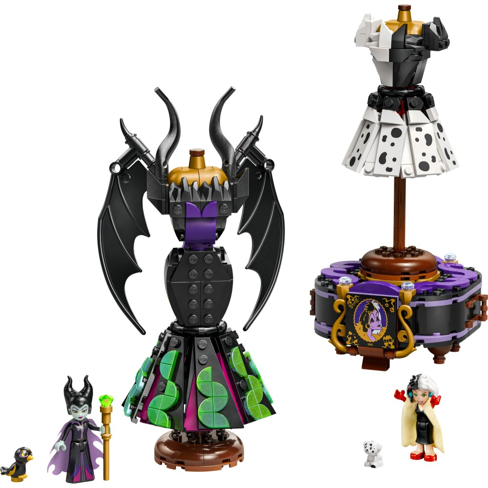 LEGO Disney Classic - Платья Дьяболины и Круэллы Де Мон 43262