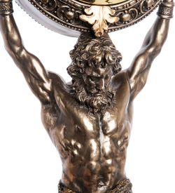 Veronese WS-1003 Статуэтка-часы «Атлант»