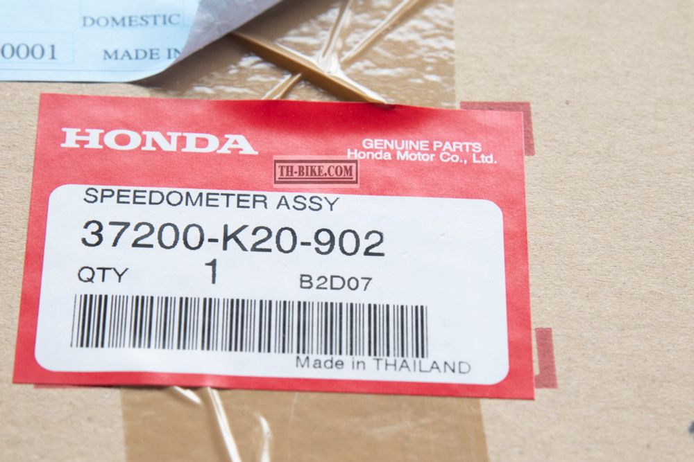 37200-K20-901. SPEEDOMETER ASSY. (KPH)