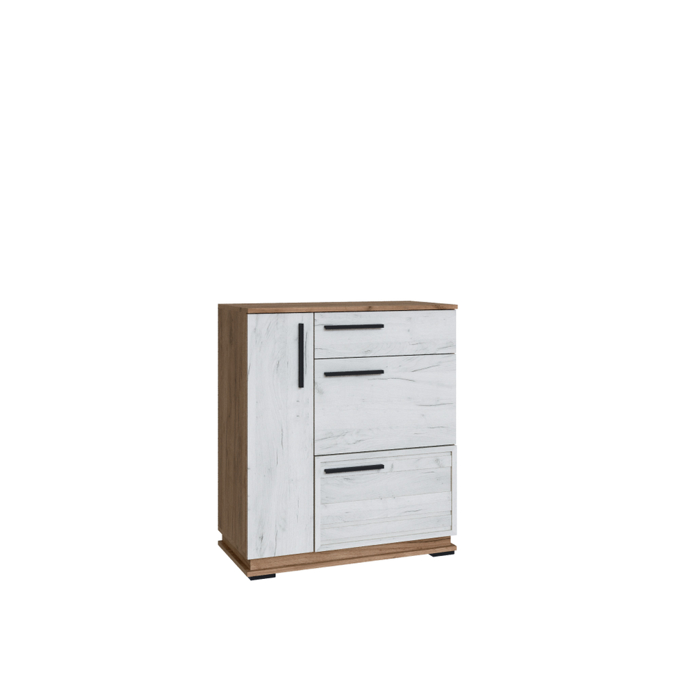 Тумба Модена МТ-32 дуб крафт табачный/дуб крафт белый/венге