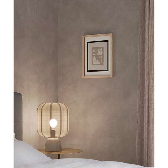 Лампа настольная texture rib, 27х39 см, бежевая