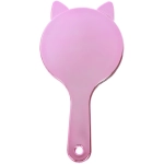 Расчёска массажная зеркальная «КИТИ СЕТ», цвет розовое золото, 19.5*10см (коробка PVS)