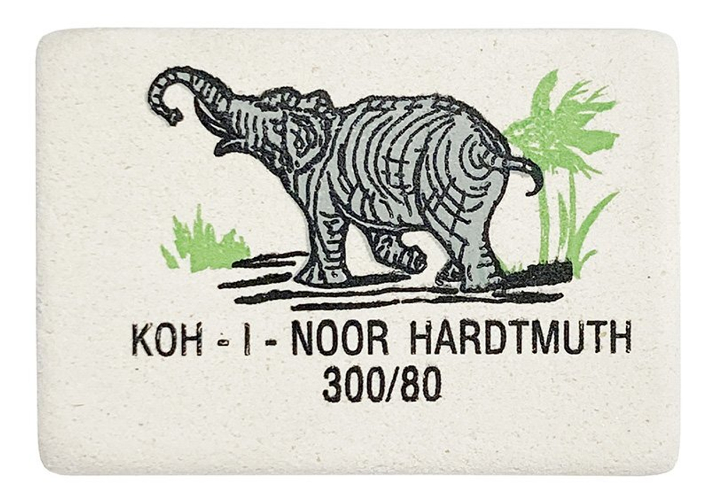 Ластик Koh-i-Noor, 300/80, 26х18,5х8 мм