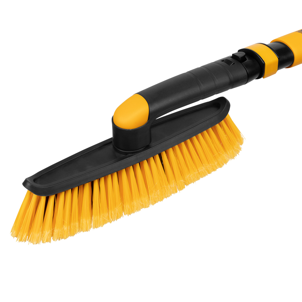 Щетка-сметка со скребком, телескоп, поворотная голова, 750-1120 мм Denzel 55326