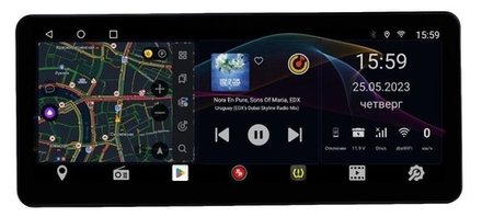 Магнитола для Hyundai Santa Fe 4 2018-2021 - Redpower 85410XLM монитор 12.3" QLED в стиле Audi, Android 14, CarPlay, 4G SIM-слот