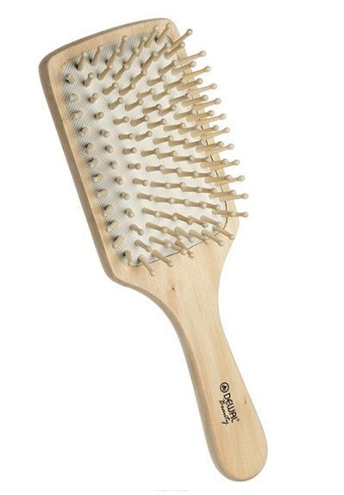 DEWAL Щётка для волос "Эко" DBW-435 лопата Дерево