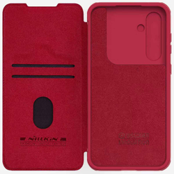 Кожаный чехол-книжка Nillkin Leather Qin Pro для Samsung Galaxy A55