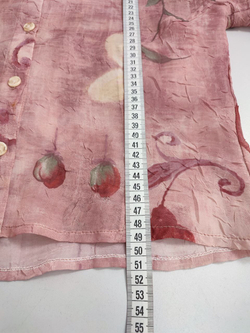 Блузка с красивым принтом 46 размер