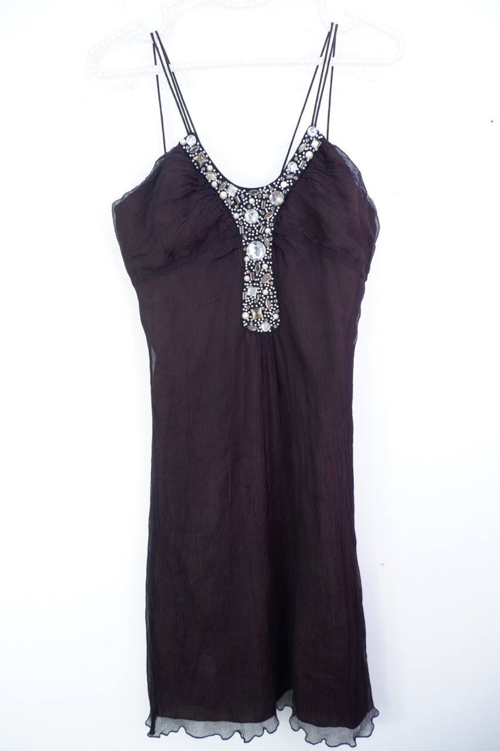 Платье MOTIVI коктейльное, эффектное, из шелка 44 размер