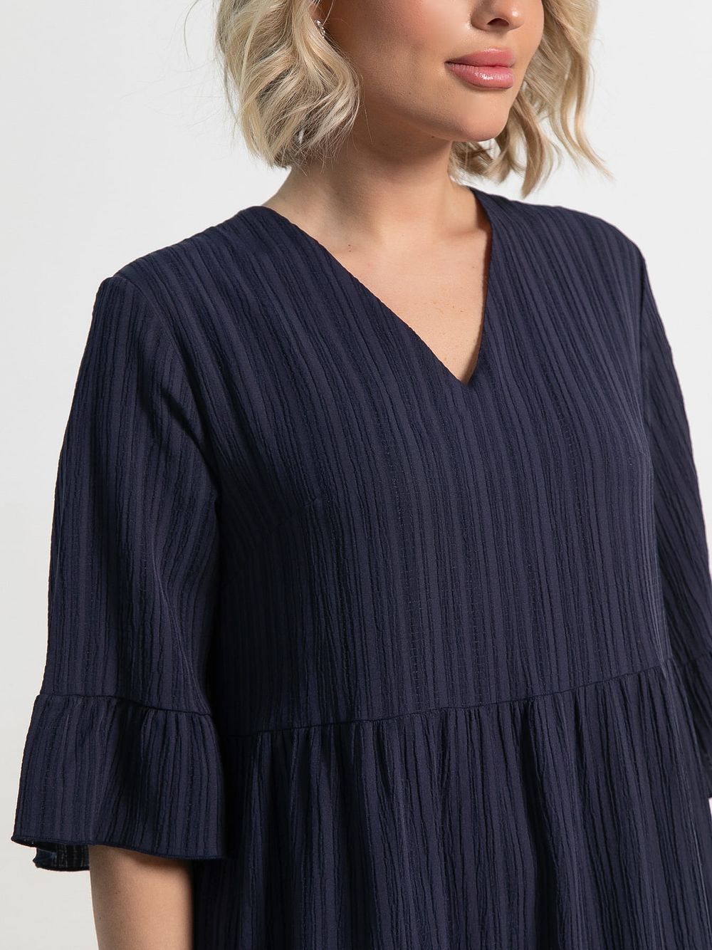 Платье бохо Марисоль (темно-синее) П15387-8М LT Collection