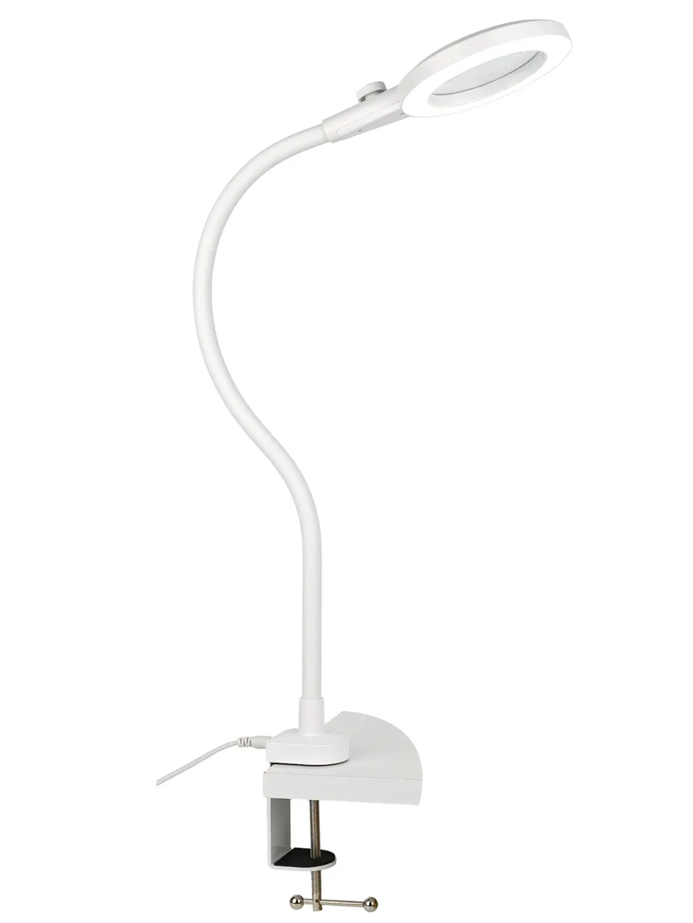 Косметологический светильник для наращивания ресниц, лупа