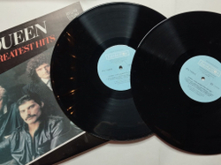 Винтажная виниловая пластинка LP Queen Greatest Hits (Болгария 1989)