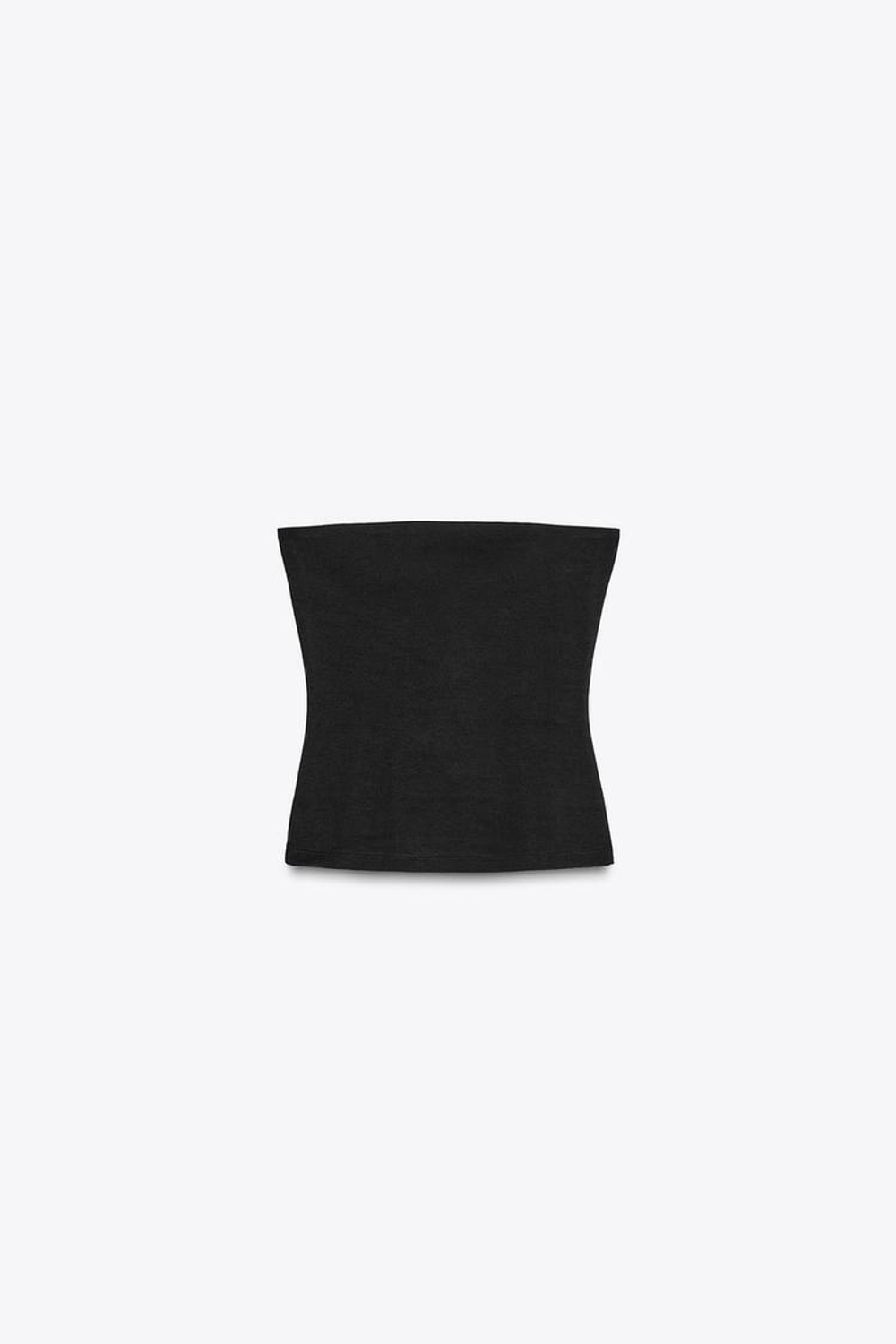 ZARA ТОП БЕЗ БРЕТЕЛЕЙ, ЧЕРНЫЙ