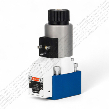 M-3SEW6C3X/630MG24N9K4 - Гидрораспределитель седельного типа Ду 6 с электроуправлением на 630 бар, схема C