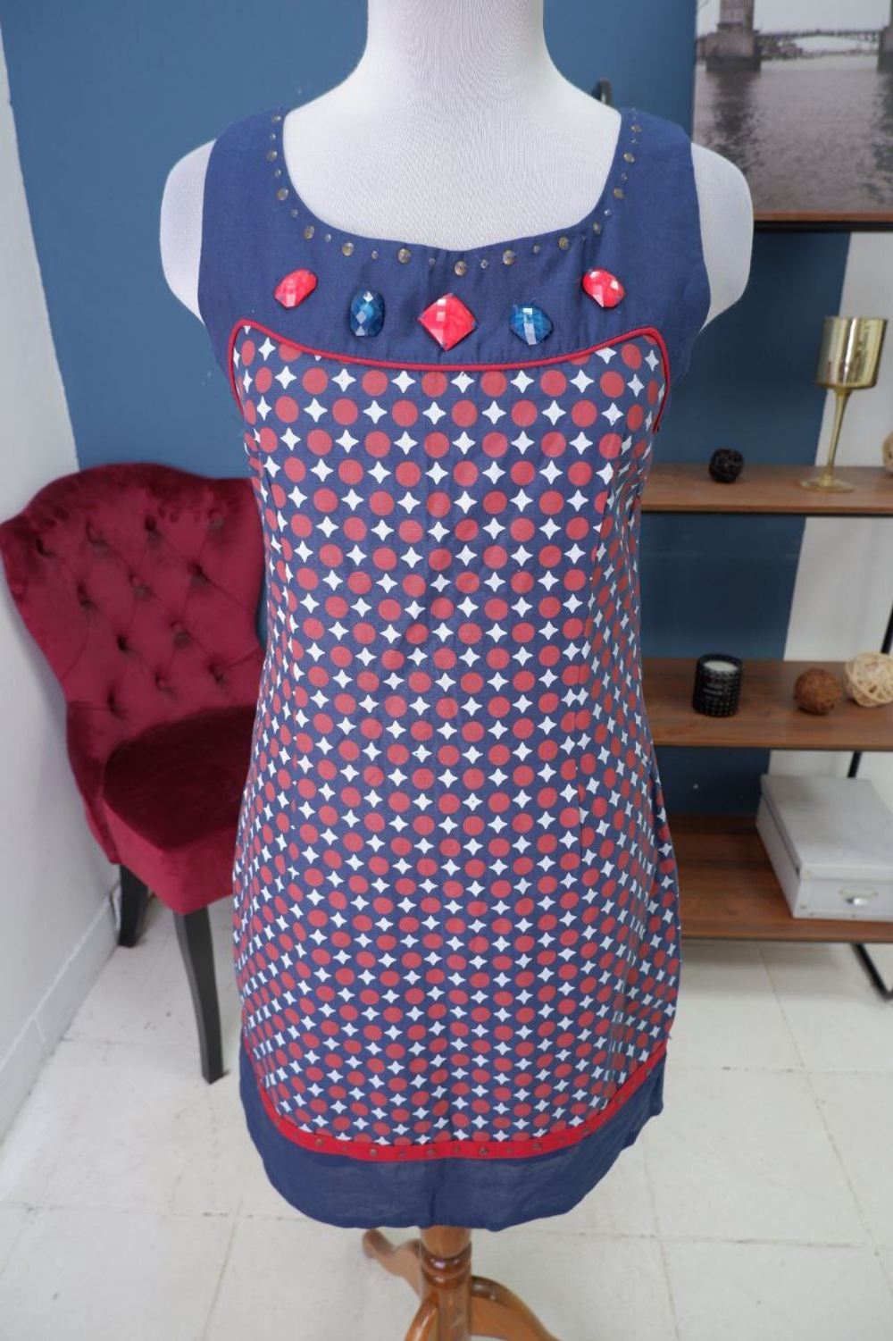 Платье Sweet miss с принтом 46 размер, новое