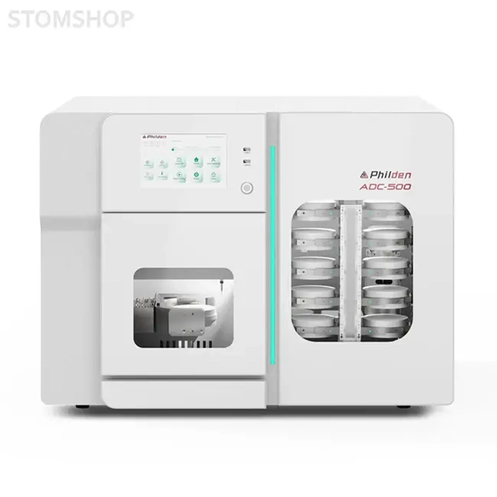 Philden ADC 500 - 5-осевой фрезерный станок для сухой обработки, с автоматической сменой дисков
