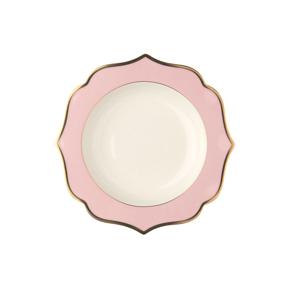 Тарелка Le Coq Ionica White/Pink lion005rs004220