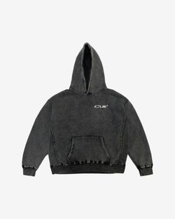 Худи С Начесом Garment-Dyed Concept Logo Warm Серый