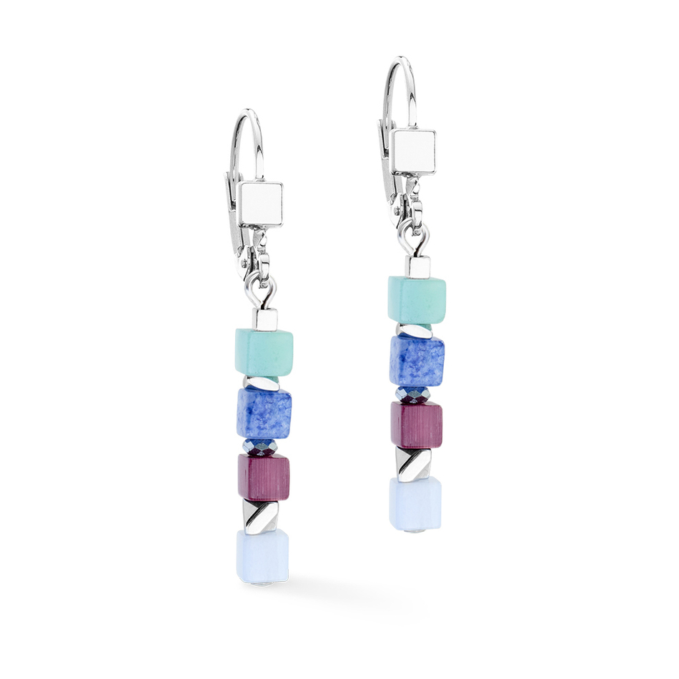 Серьги Coeur de Lion Multicolour Art Nouveau 3024/20-1578