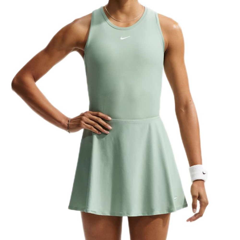 Женский топ теннисный Nike Dri-Fit Victory - steam/white