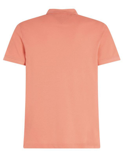 Мужское теннисное поло Tommy Hilfiger Core 1985 Slim Polo - peach dusk