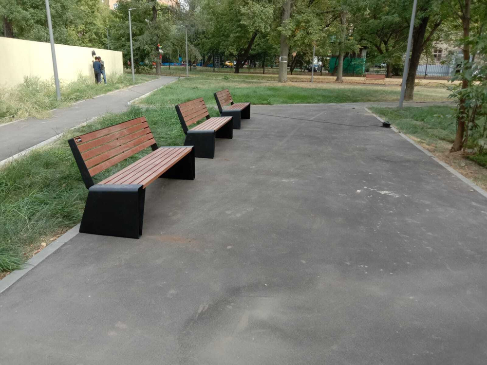 Скамейка стальная «Энигма»
