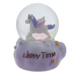 GAEM Фигурка декоративная "Лошадка" в стекл шаре (подсвет, 3xLR41), D4.5 см, L5,5 W5 H7 см