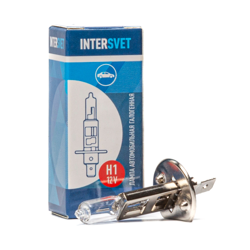 Автолампа галогенная H1, 12 В, 55 Вт, P14.5S